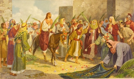 Праздник входа Господня в Иерусалим в Церковных песнопениях